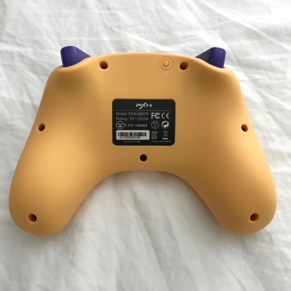 PXN 9607X Wireless Gaming Controller For Nintendo Switch PC IOS Yellow Purple - Picture 7 of 9